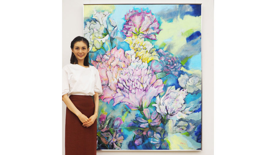 【押切もえ】3年連続、二科展入選